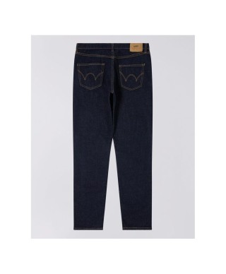 EDWIN REGULAR TAPERED KAIHARA PURE INDIGO STRETCH DENIM BLUE RINSED