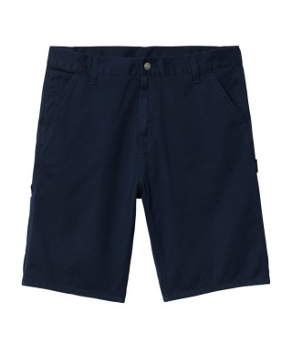 Carhartt WIP RUCK SINGLE KNEE SHORT ATOM BLUE STONE WASHED