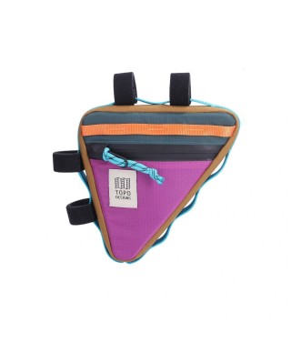 TOPO DESIGNS FRAME BIKE BAG BOTANIC GREEN / GRAPE