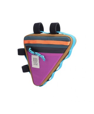 TOPO DESIGNS FRAME BIKE BAG BOTANIC GREEN / GRAPE