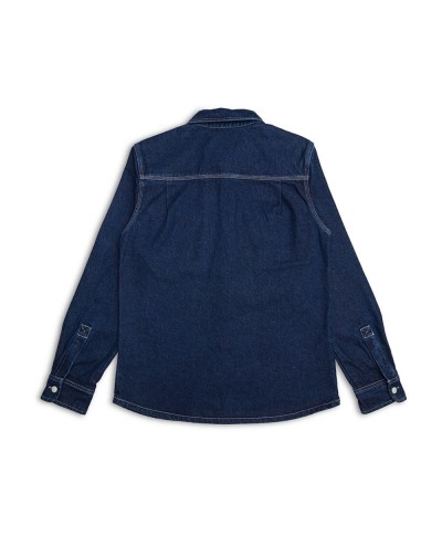 DEUS EX MACHINA VACAY DENIM SHIRT BLUE INDIGO