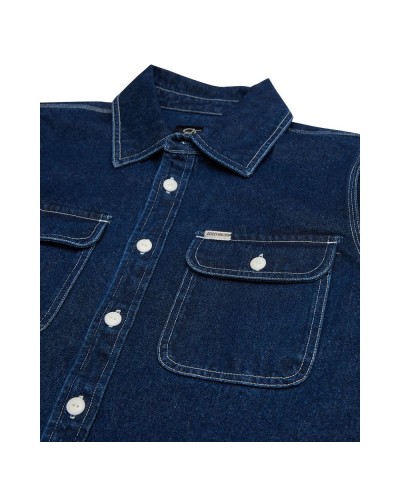 DEUS EX MACHINA VACAY DENIM SHIRT BLUE INDIGO