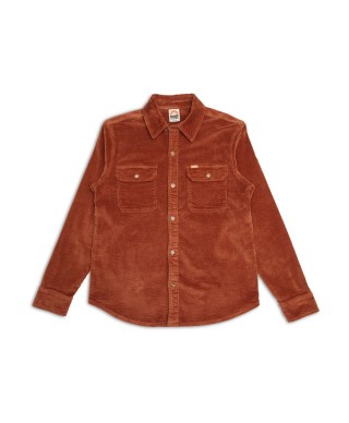 DEUS EX MACHINA VACAY CORD SHIRT CLAY