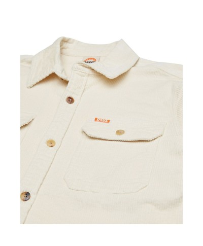 DEUS EX MACHINA VACAY CORD SHIRT DIRTY WHITE