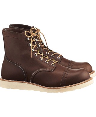 RED WING SHOES 8088 IRON RANGER AMBER