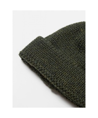 UNIVERSAL WORKS BRITISH WOOL SHORT WATCH CAP OLIVE