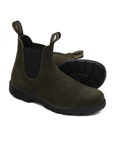 BLUNDSTONE ORIGINAL CHELSEA BOOTS 1615 DARK OLIVE