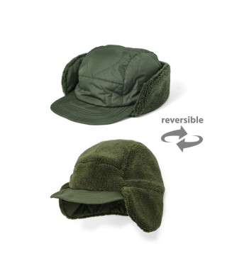 TAION MILITARY DOWN CAP OLIVE x OLIVE
