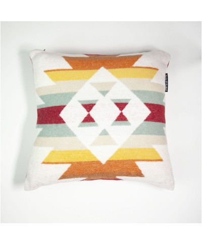 BLANKETS OF THE WORLD CUSHION CUSCO BURGUNDY