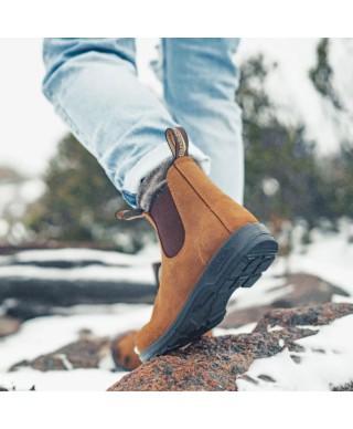 BLUNDSTONE CLASSIC CHELSEA BOOTS 562 SADDLE BROWN