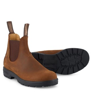 BLUNDSTONE CLASSIC CHELSEA BOOTS 562 CRAZY HORSE BROWN