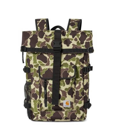 Carhartt WIP PHILIS BACKPACK CAMO DUCKGREEN