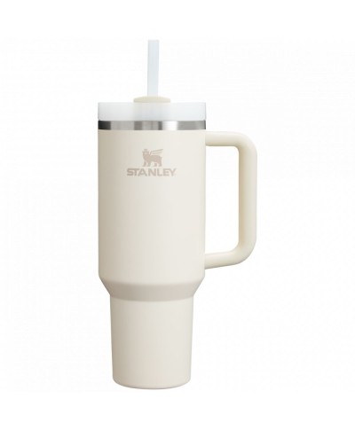 STANLEY THE FLOWSTATE  QUENCHER H2.O TUMBLER 1.18L CREAM TONAL