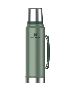 STANLEY THE LEGENDARY CLASSIC BOTTLE 1L HAMMERTONE GREEN