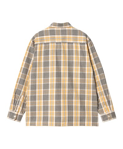 Carhartt WIP L/S MANDLIK SHIRT MANDLIK CHECK, NATURAL