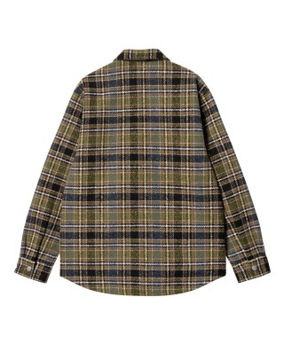 Carhartt WIP STROY SHIRT JAC STROY CHECK, BLACK