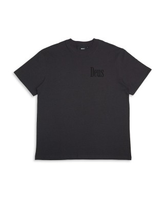 DEUS EX MACHINA PARTISAN TEE ANTHRACITE