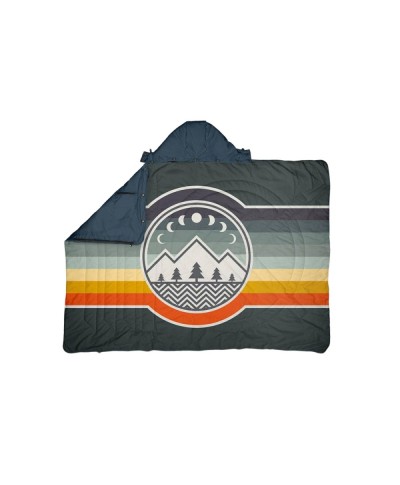 VOITED TRAVEL PILLOW BLANKET CAMP VIBES GREEN